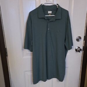 Greg Norman Collection Green Polo Shirt Size XXL